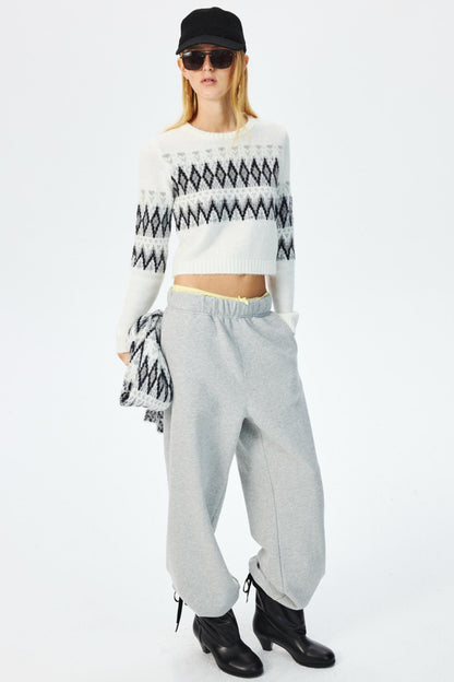 Elasticated Fleece Sweatpants