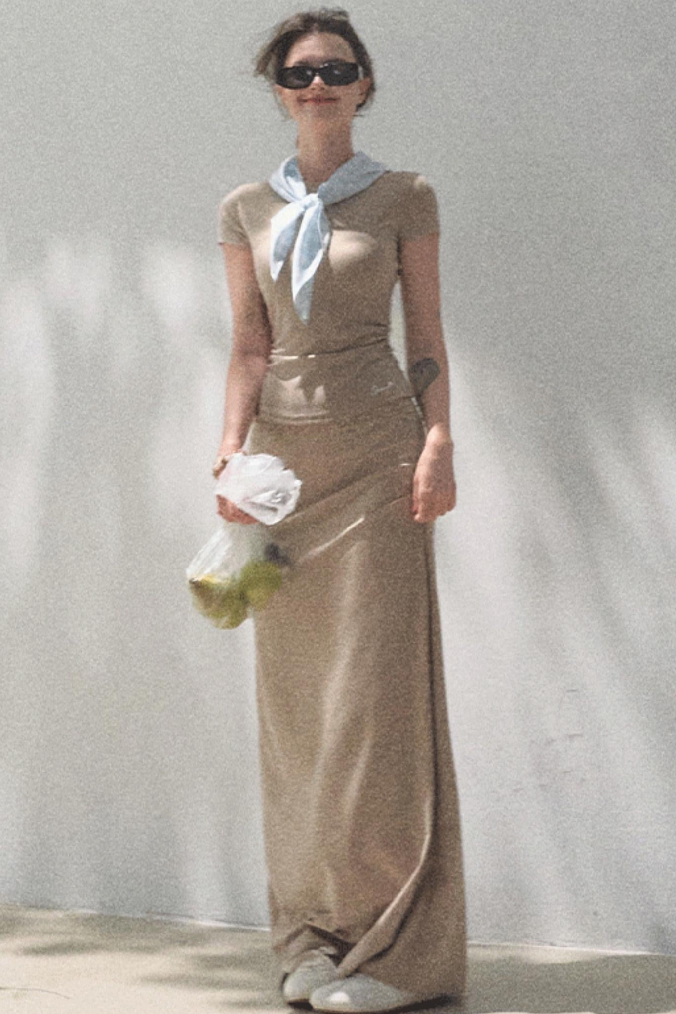 Lace High-Waist Skirt