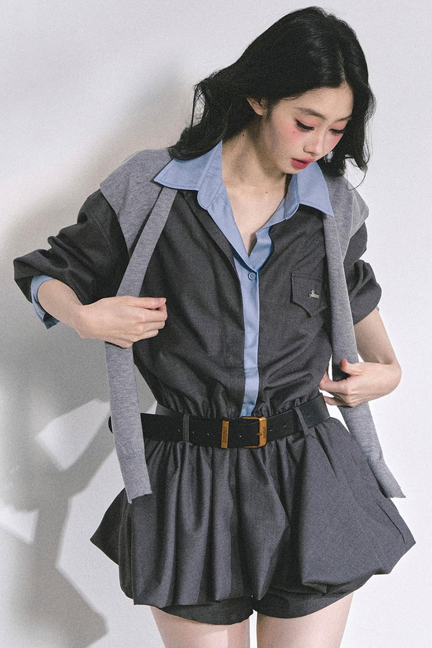 Autumn Bud Slim Dress Set-Up