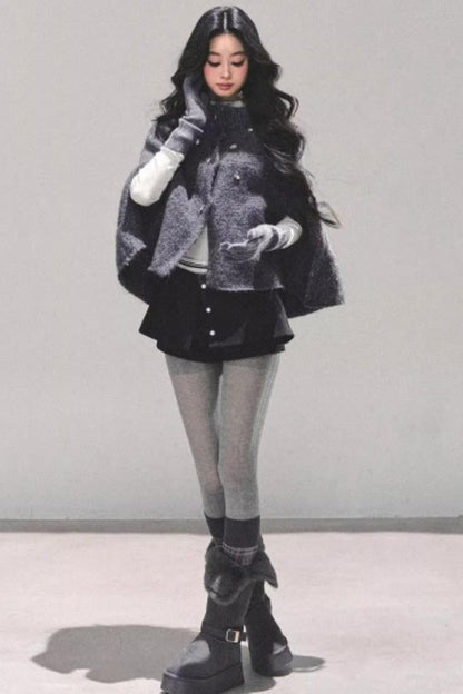 Wilderness Monologue Sweater Cape