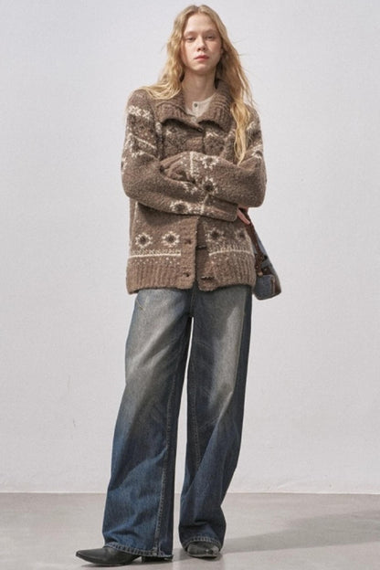 Bird and Pony Knit Cardigan