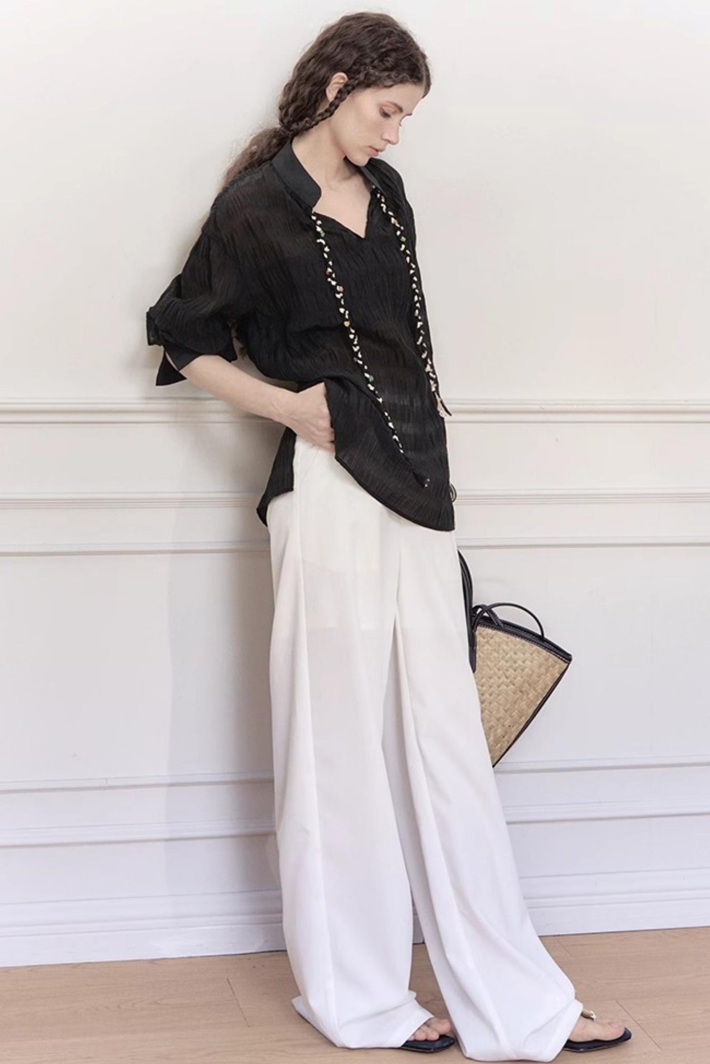 Luminous Tencel Blouse