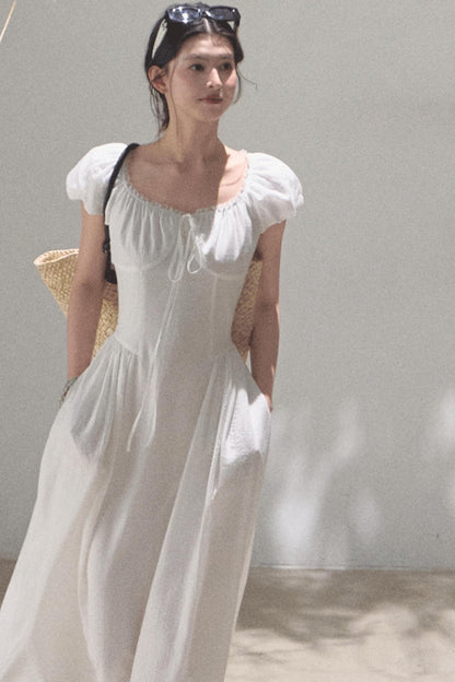 Radiant Cotton Dress