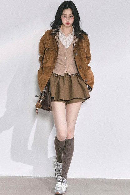 Autumn Striped Polo Shirt