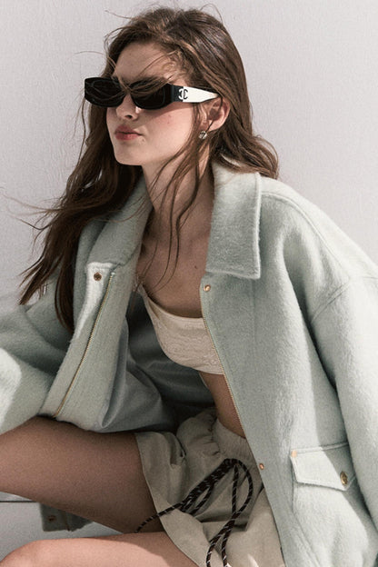 Lace Paneled Satin Inner Top