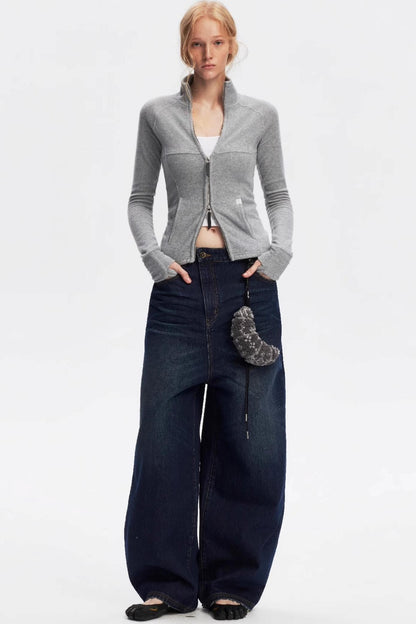 Vintage Yellow Distressed Jeans