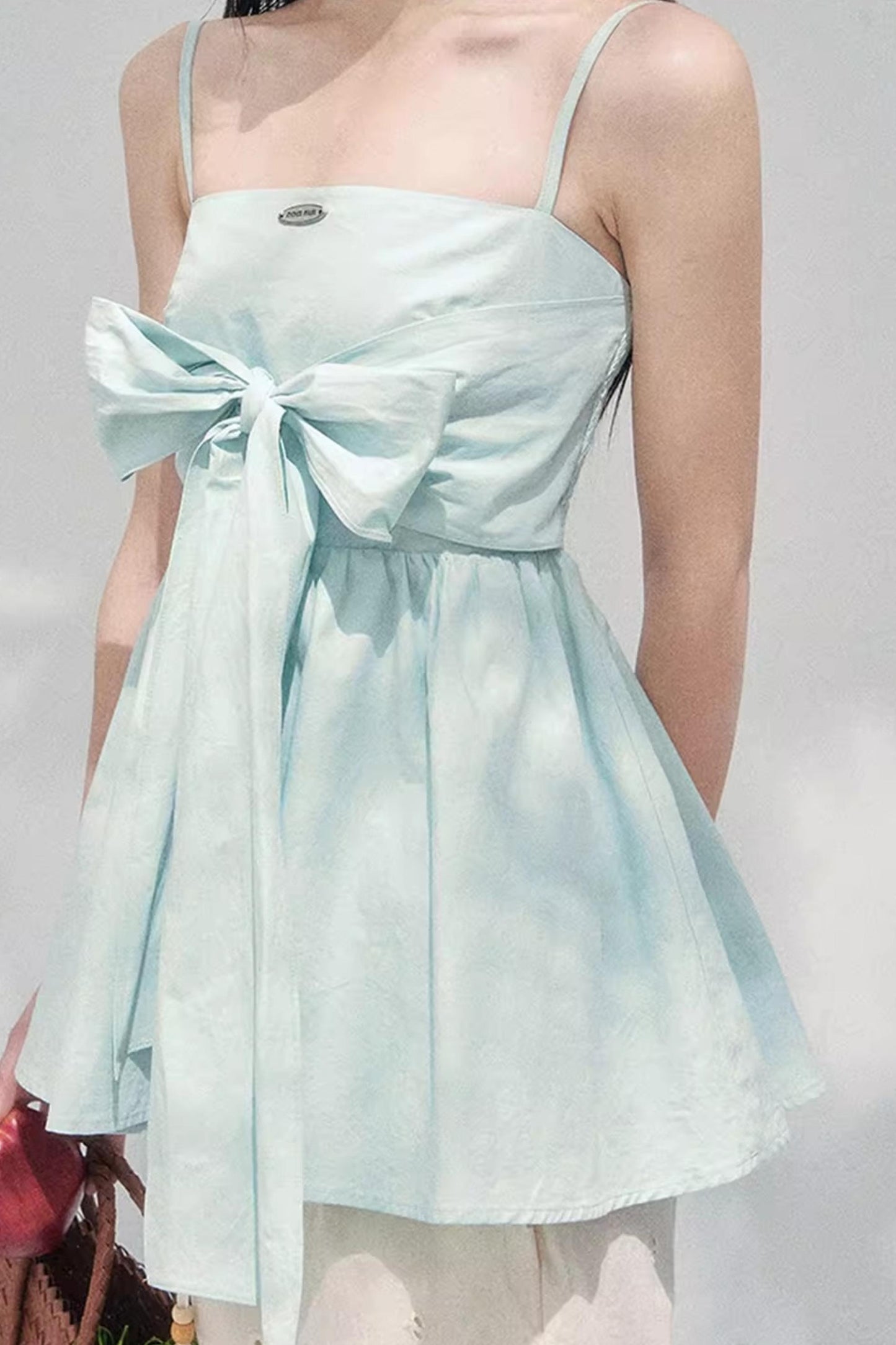 Whisper of Blues Babydoll Top