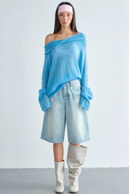 Lazy Shoulder Sweater