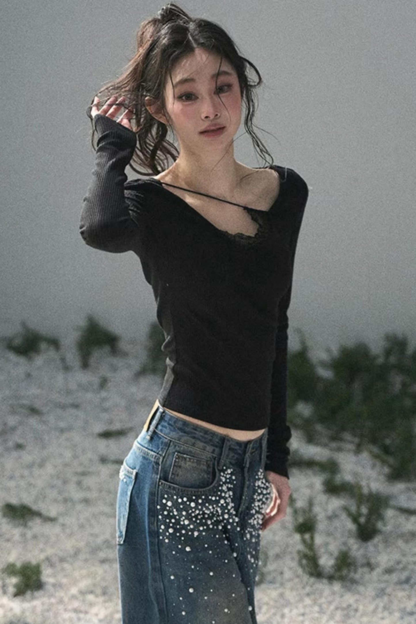 Day and Night Knitted Top