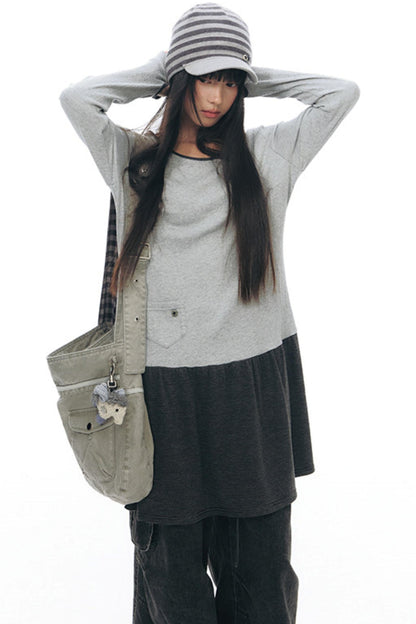 Striped Knit Baseball Cap