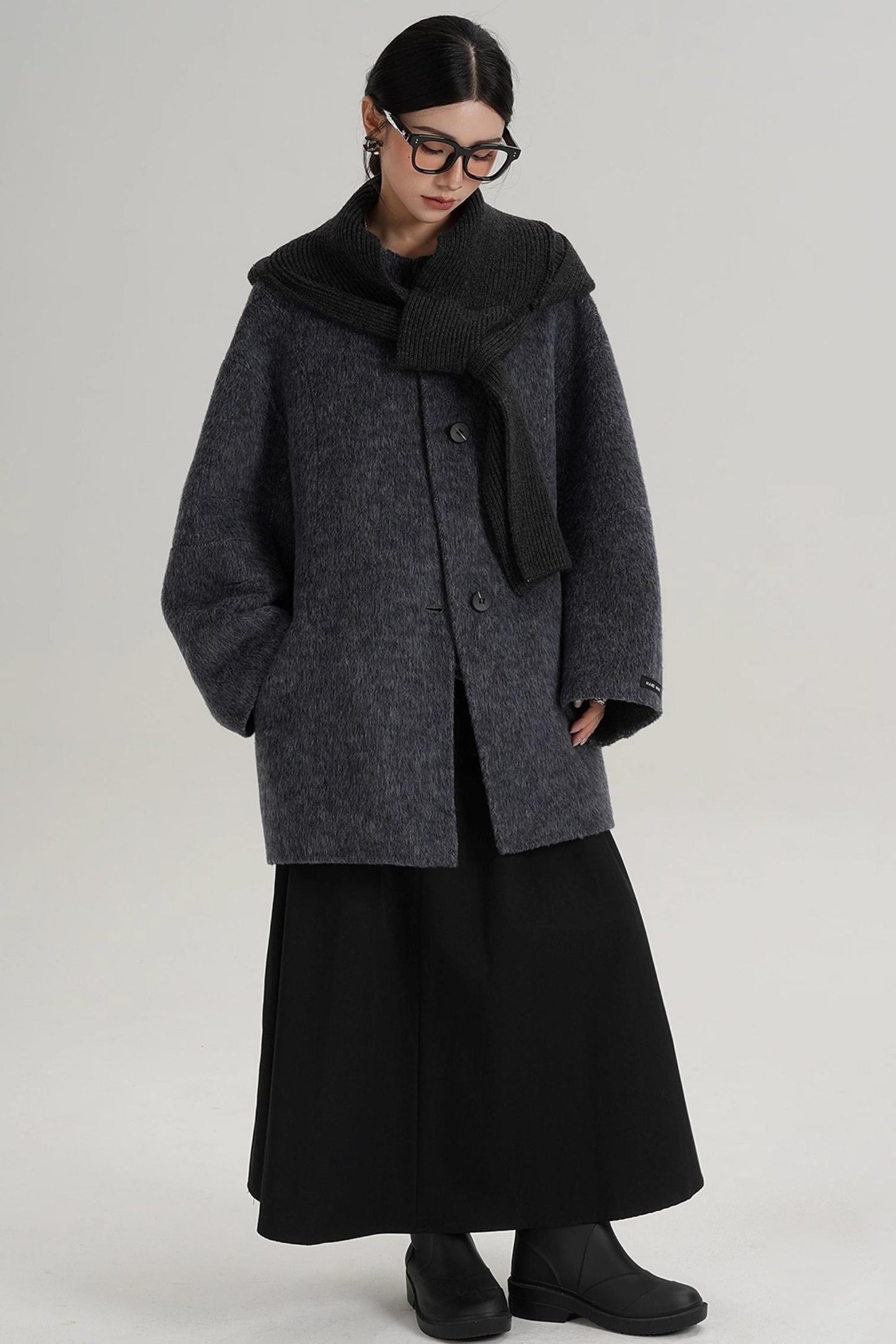 Temperament Woolen Coat