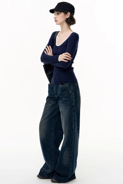 Salt Wool Crew Neck Sweater