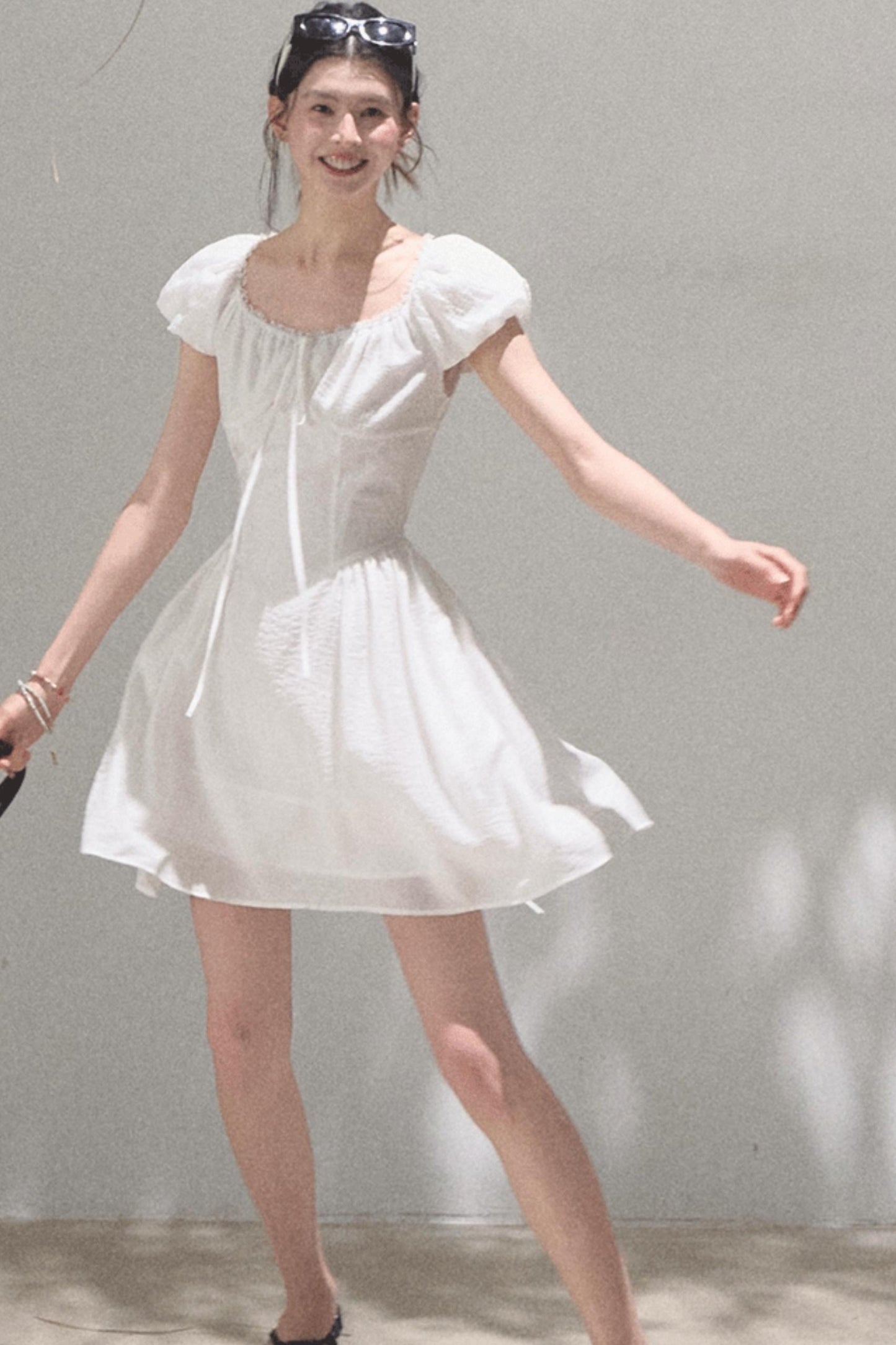 Radiant Cotton Dress