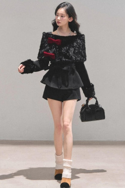 French Light Luxury Winter Coat Set-Up