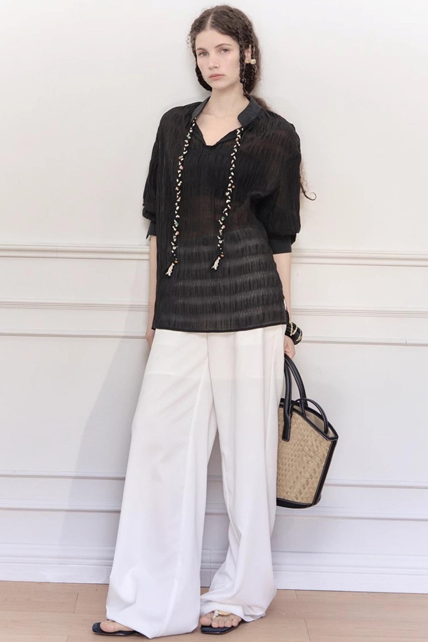 Luminous Tencel Blouse