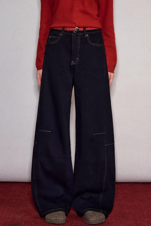 Versatile Red Scimitar Jeans