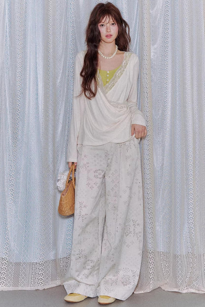 Tencel Lace Swing Top