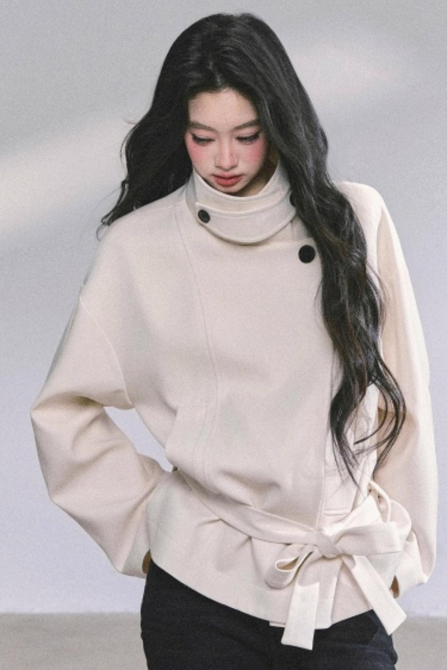 First Snow Turtleneck Coat