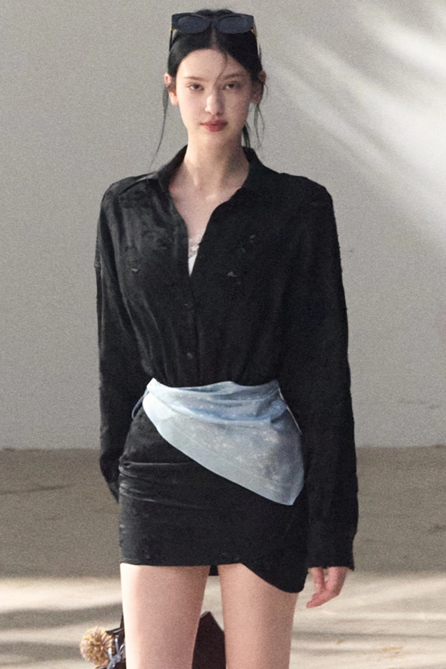 Jacquard Silk Dress Scarf Set