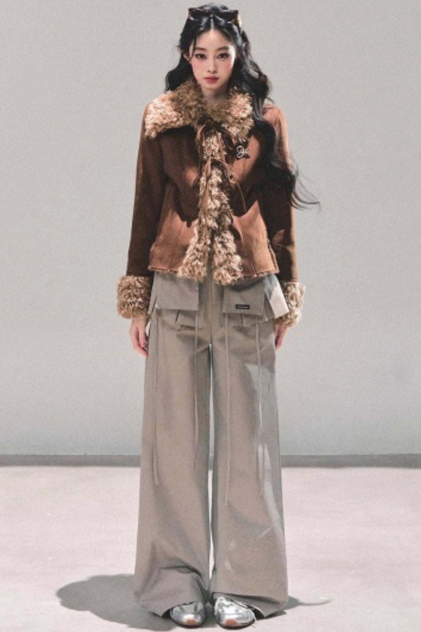 Bella Wide-Leg Workwear Pants