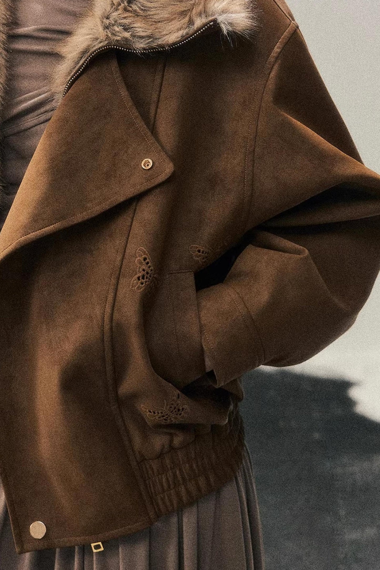 Hepburn Padded Butterfly Coat