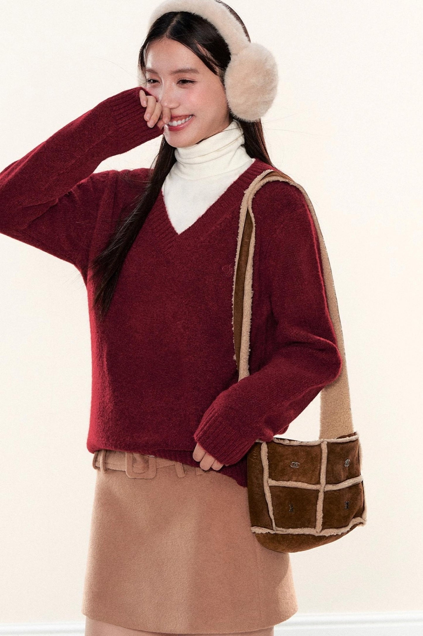 High-Neck Slimming Top