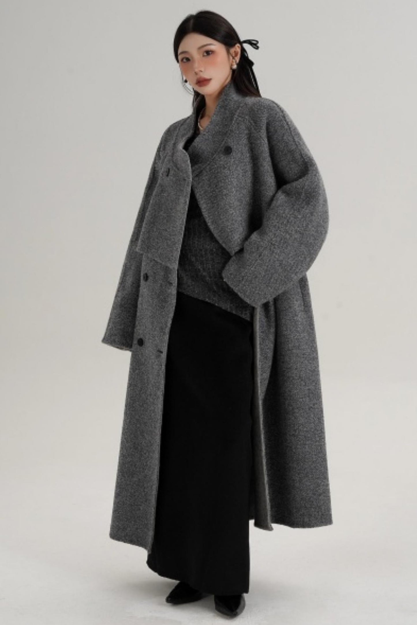Double-Sided Wool Winter Coat