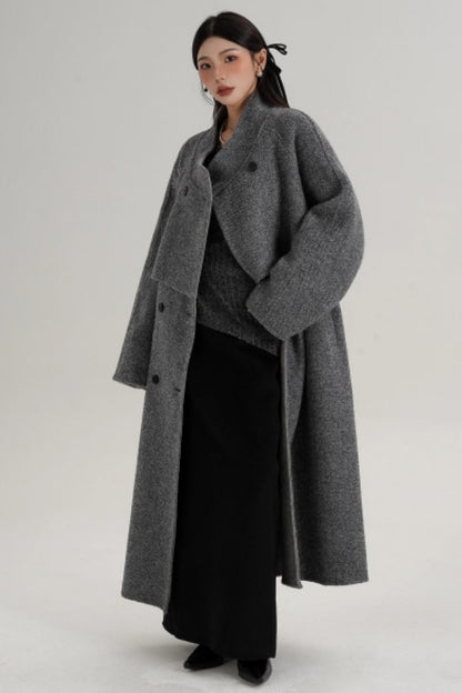 Double-Sided Wool Winter Coat