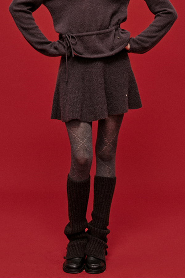 Misty Knit Skirt Top Set-Up