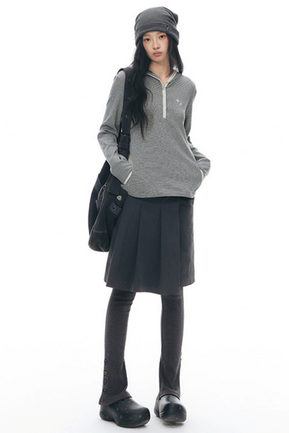 Original Pleated Workwear Skirt