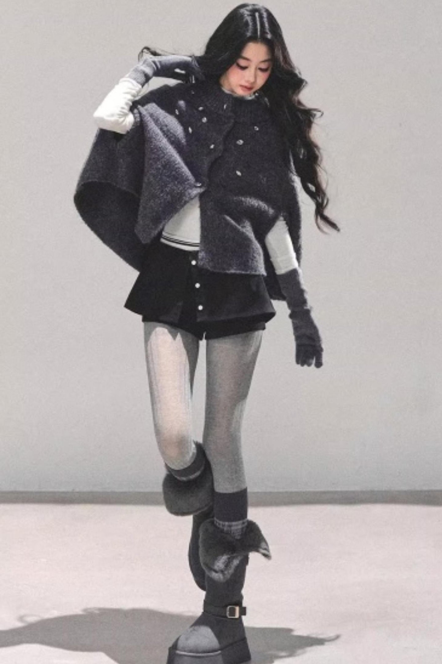 Wilderness Monologue Sweater Cape