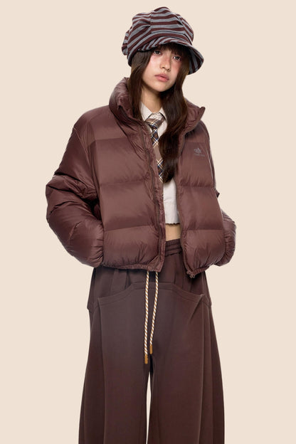 Winter Stand-Up Duck Down Jacket