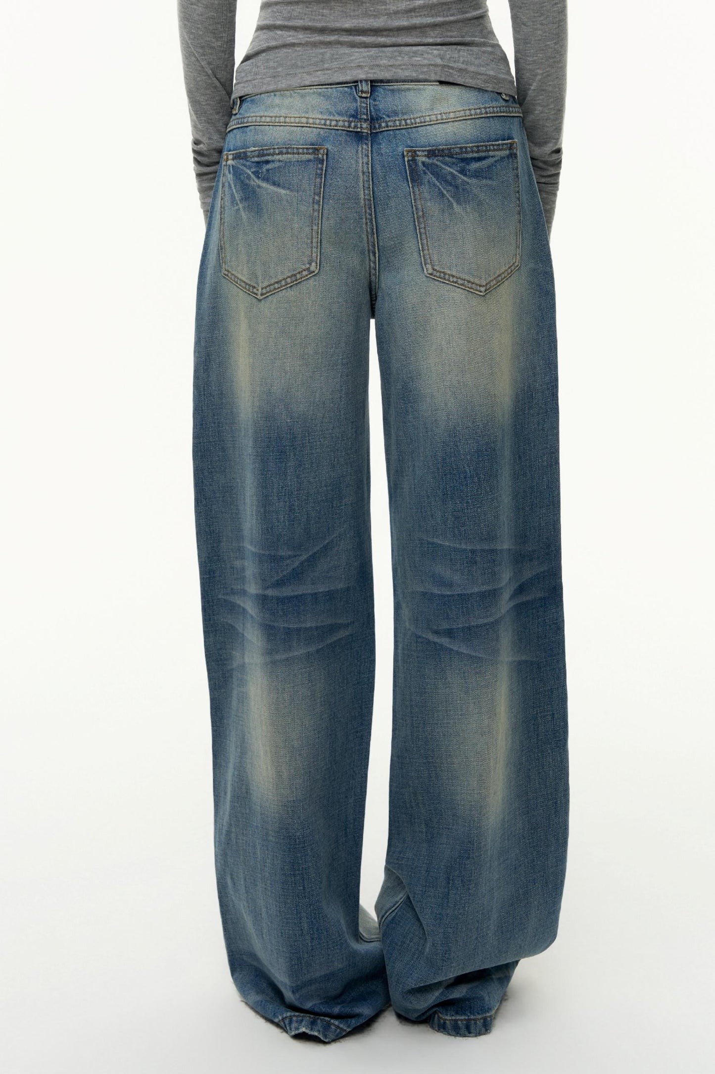 Pure Cotton Straight Pants