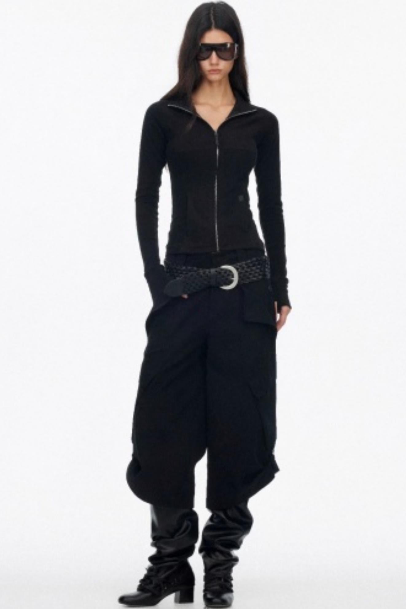 Minimalist Fleece Cycling Top