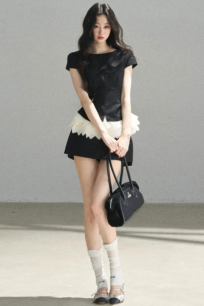 Youthful A-Line Puffy Skirt