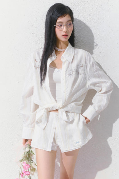 Sporty Strap Knit Top Set-Up