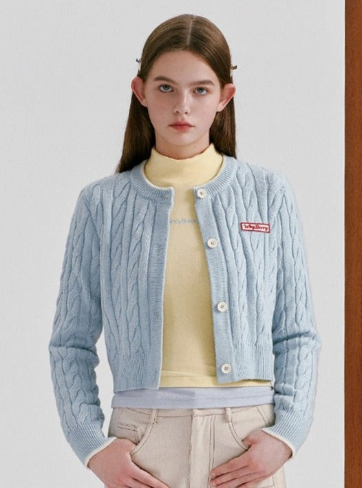 WhyBerry Knit Short Coat