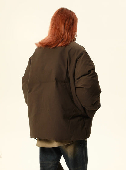 Stand-up collar bread jacket