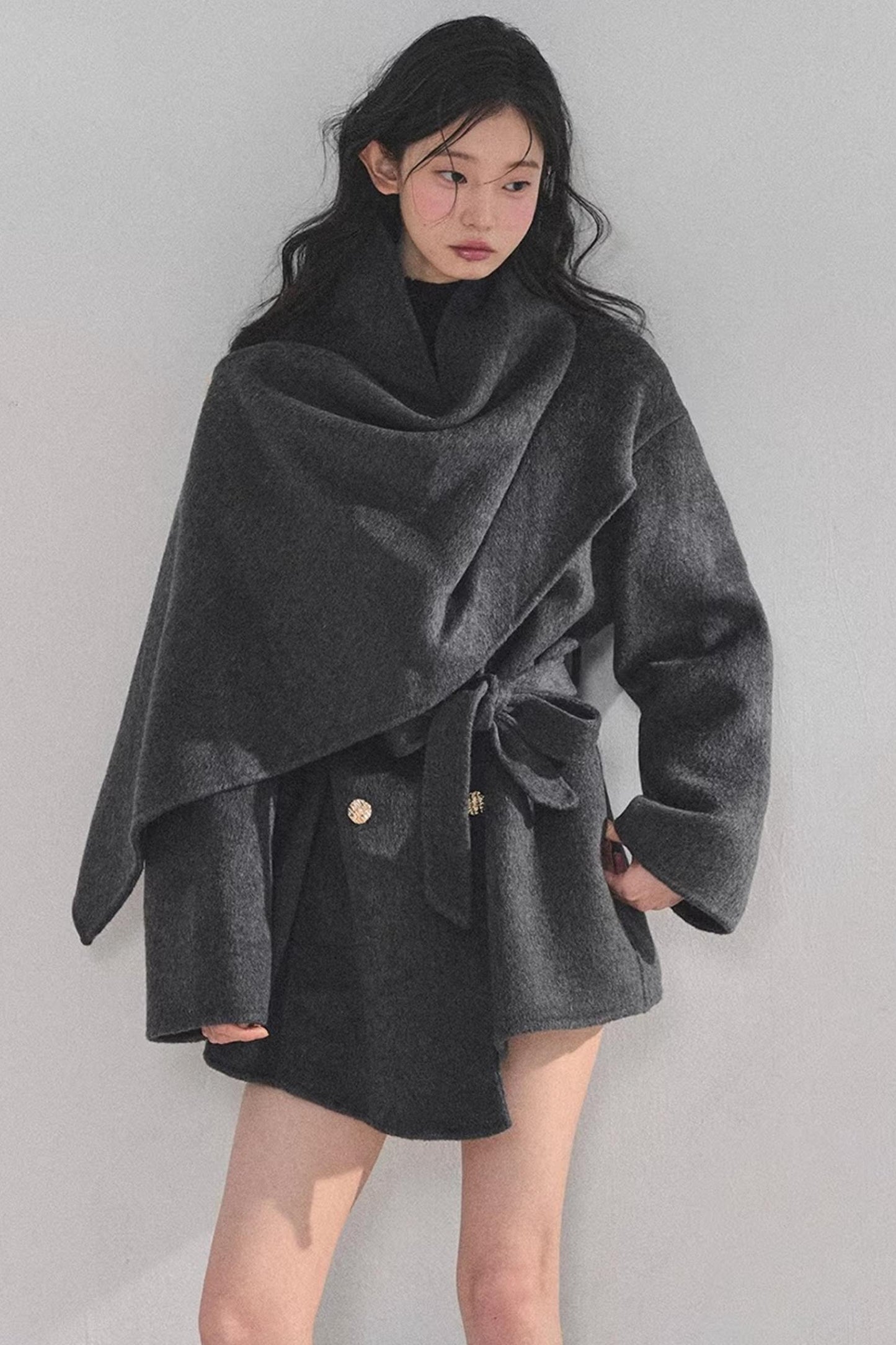 Hepburn Double-Sided Wool Coat