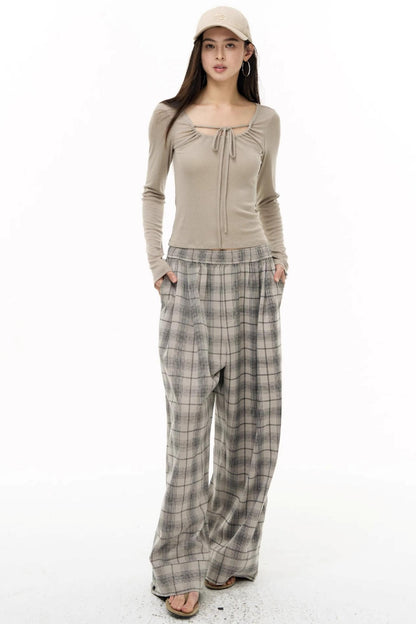 Vintage Wide-Leg Slacks