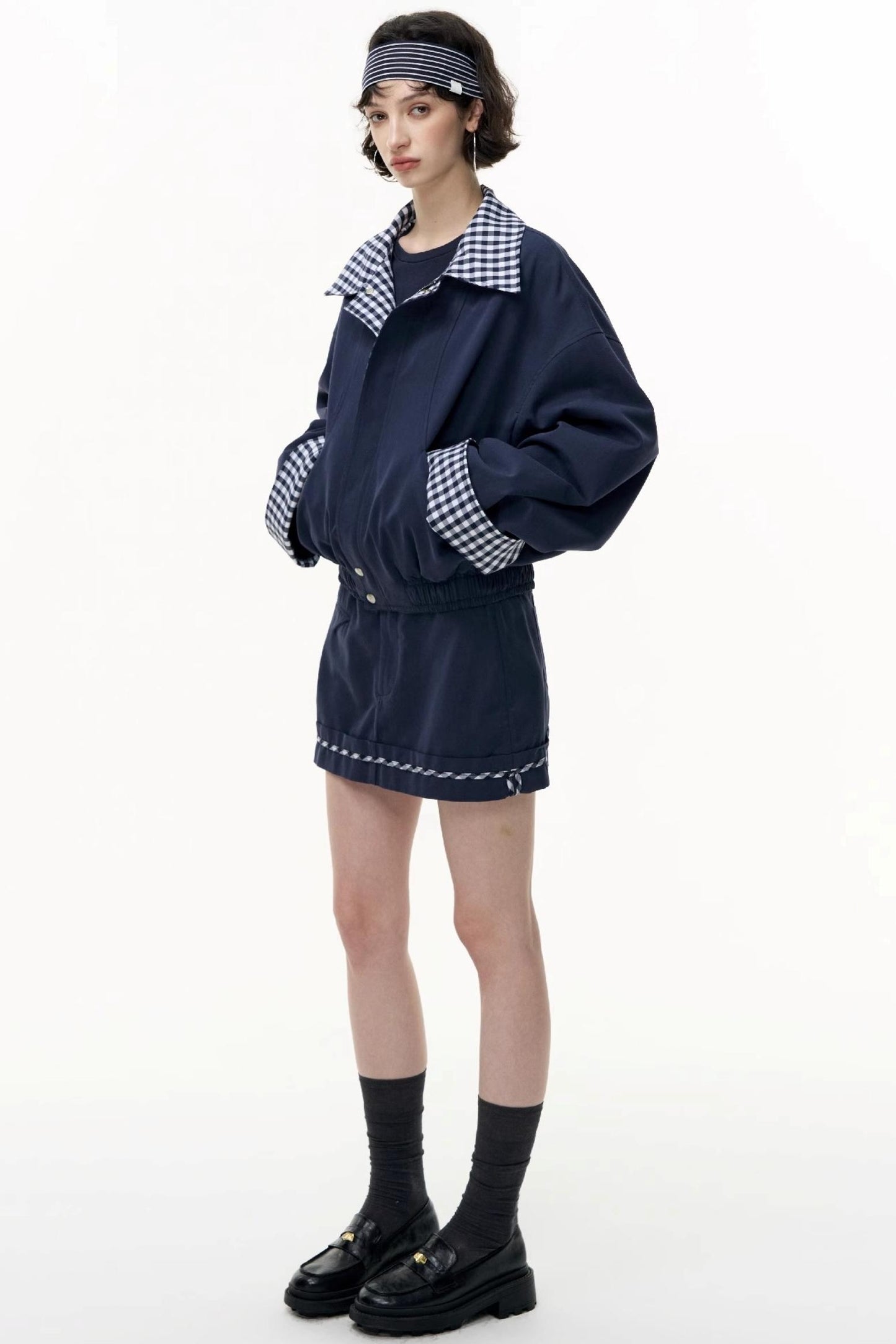 Salt Check Trench Coat Set-Up