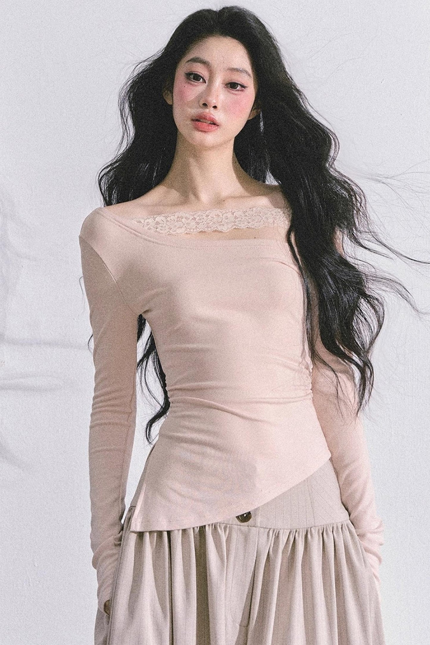 Barbaric Lace Off-the-Shoulder Top