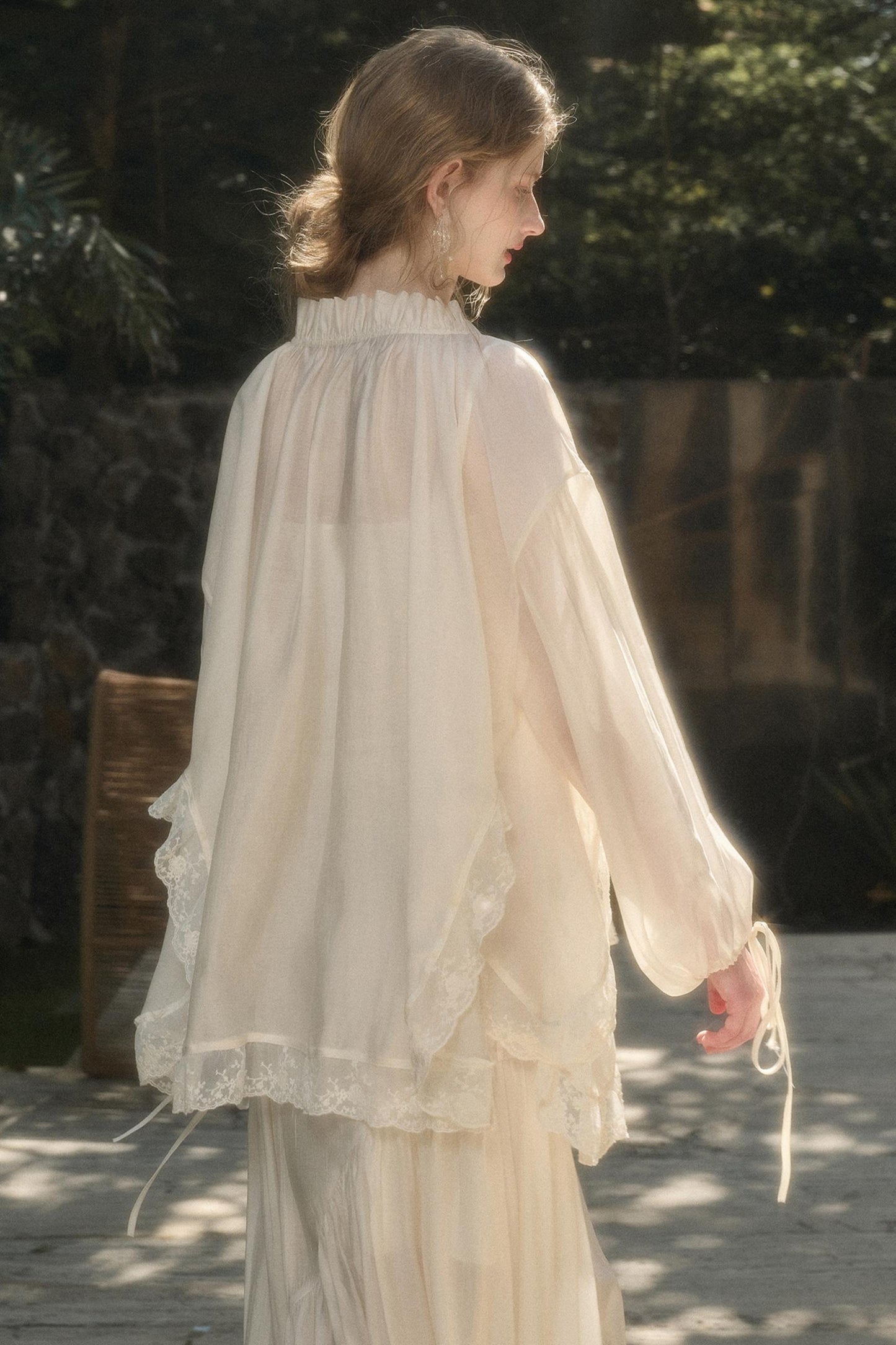 Galaxy Lace Shirt Jacket