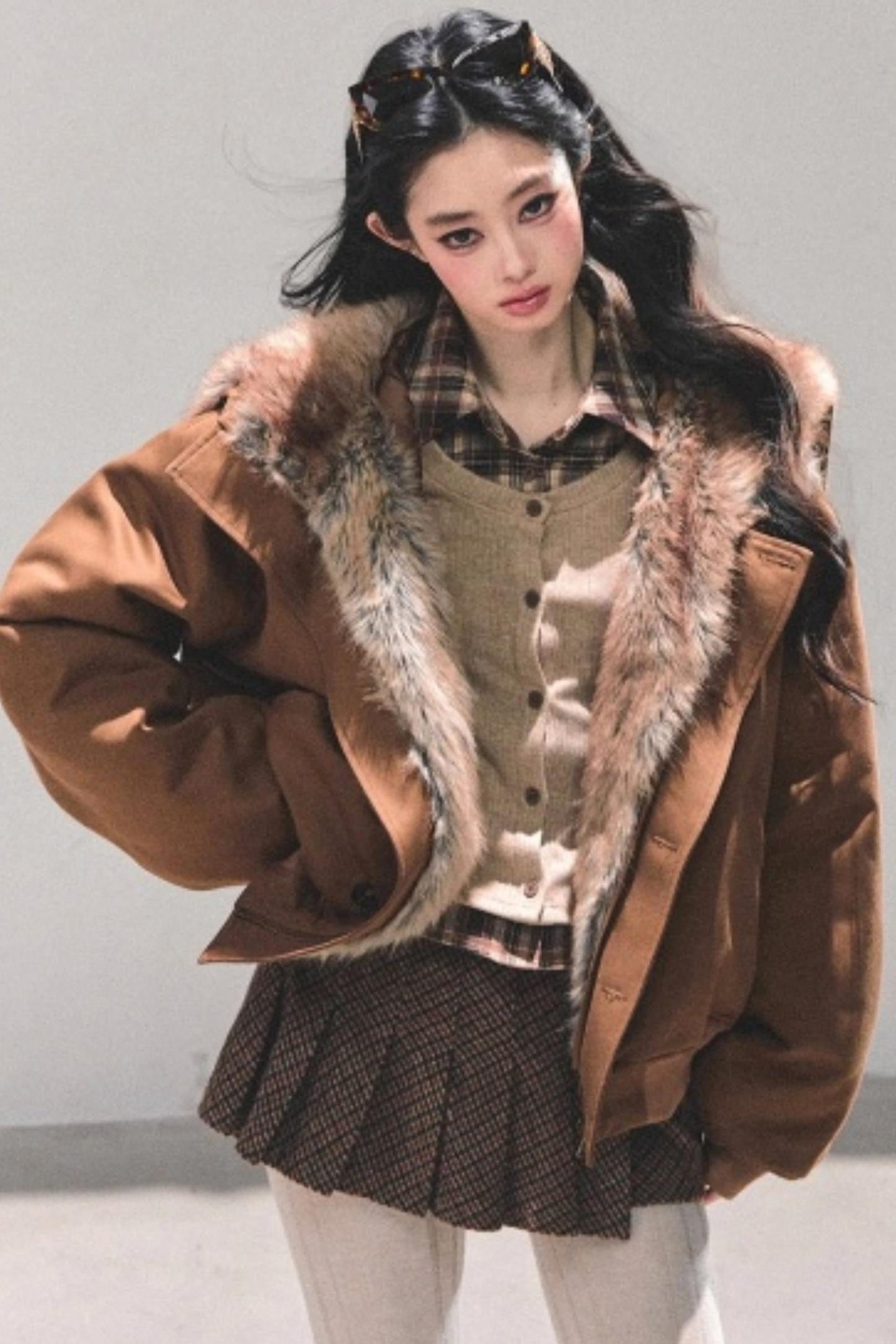 Plush Winter Padded Coat