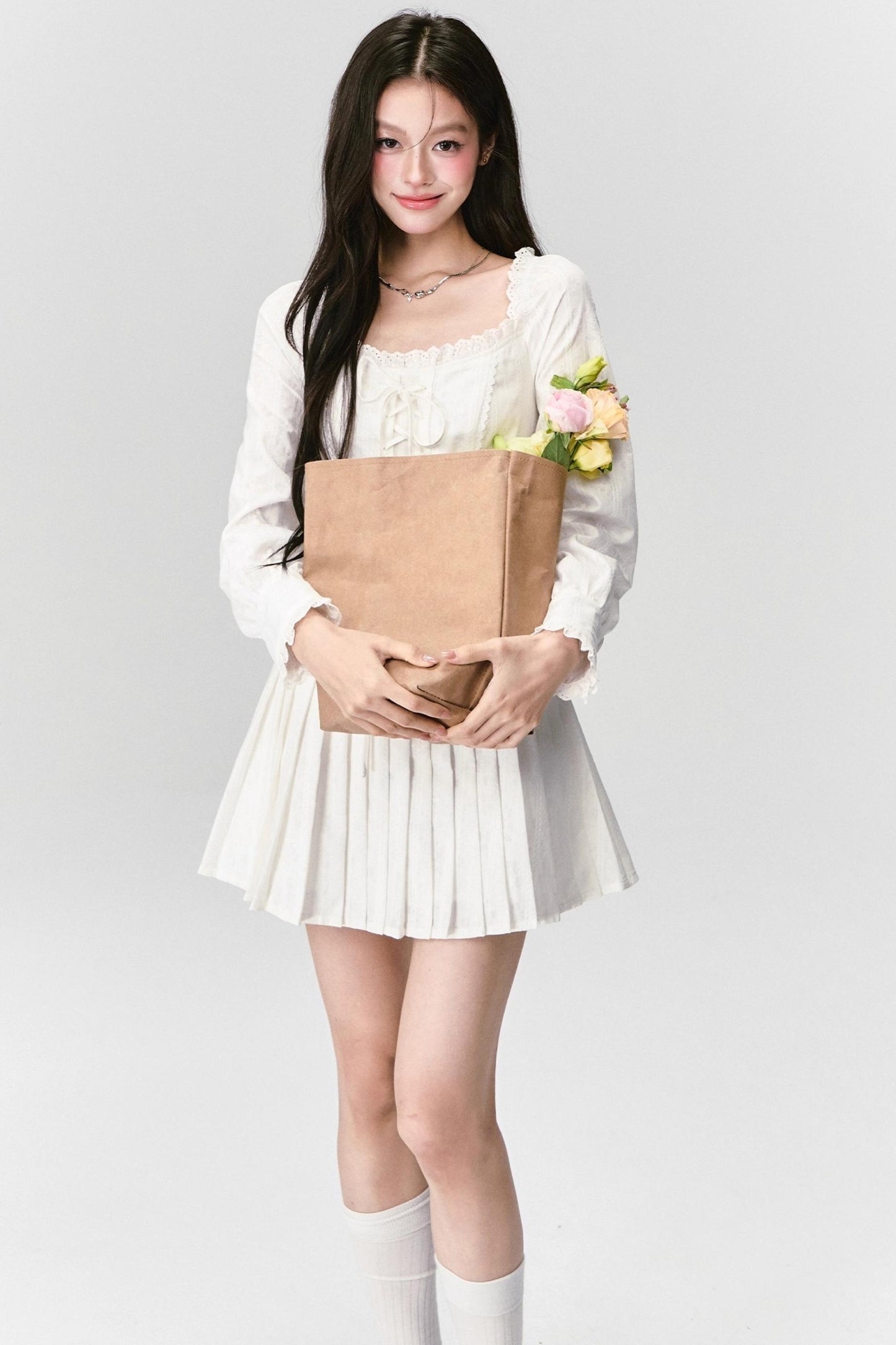 French Floral Princess Dress