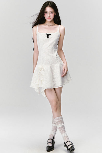 Delicate Moon Lace Dress