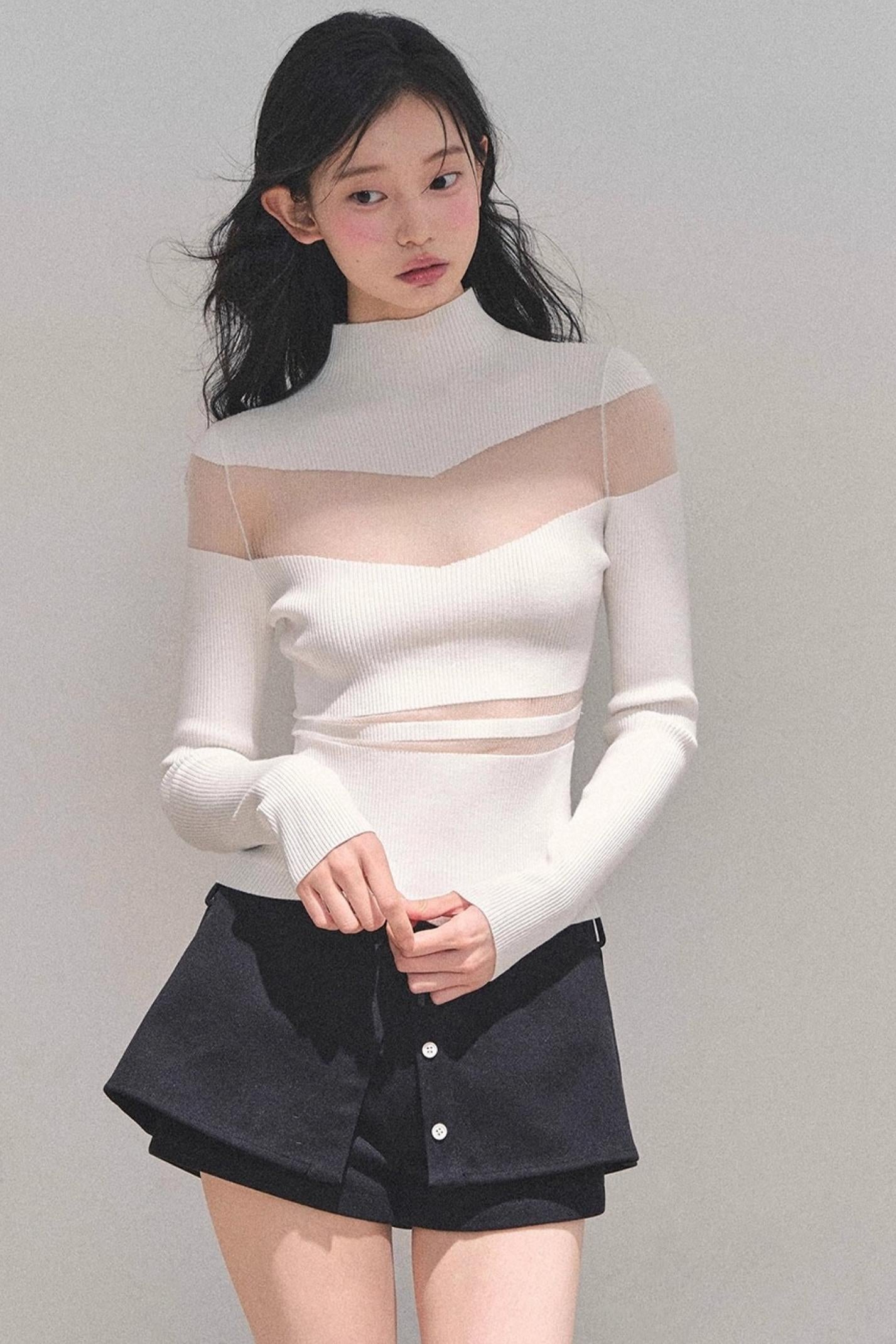 Low Whisper Knitted Top