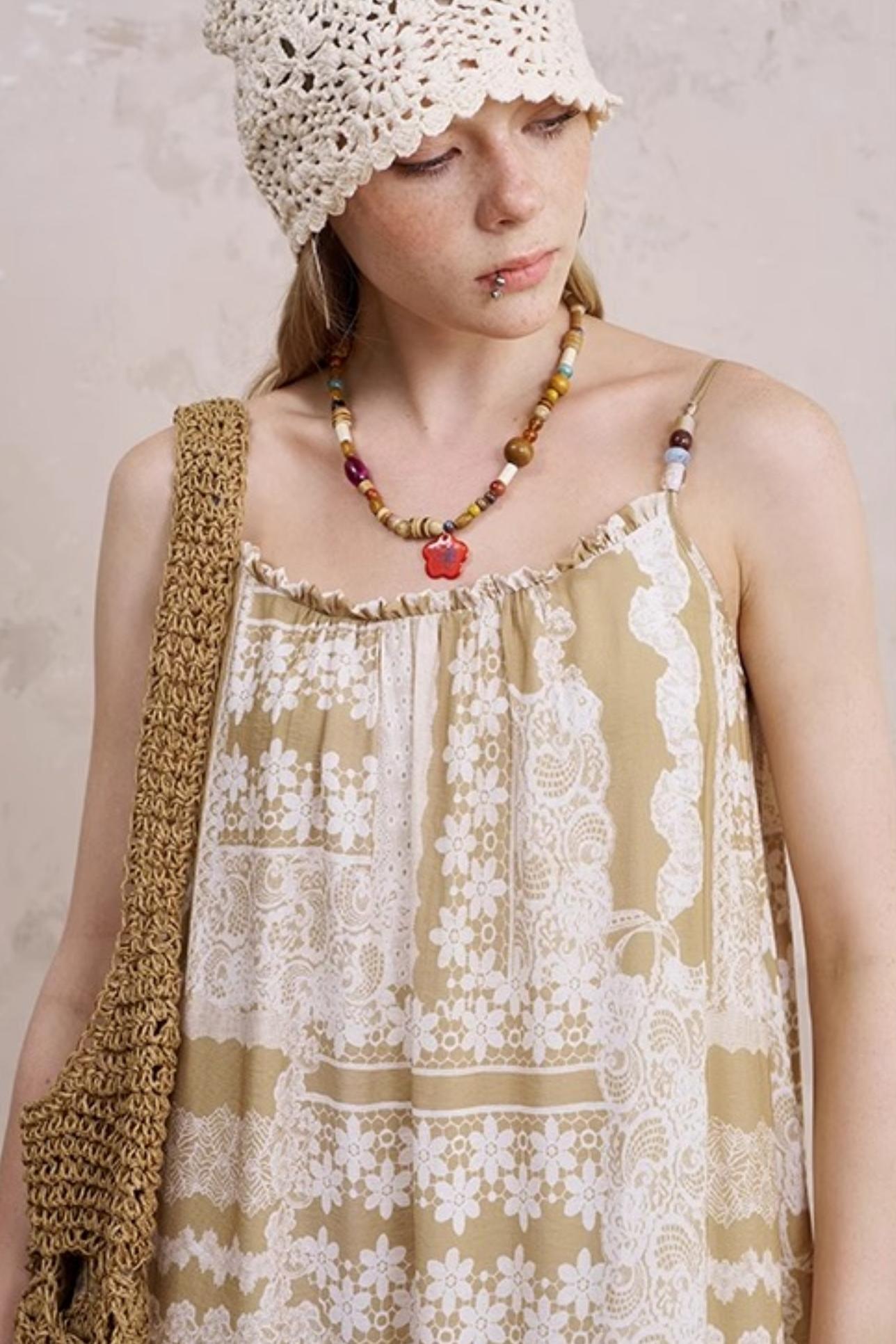 Textured Skirt Dress