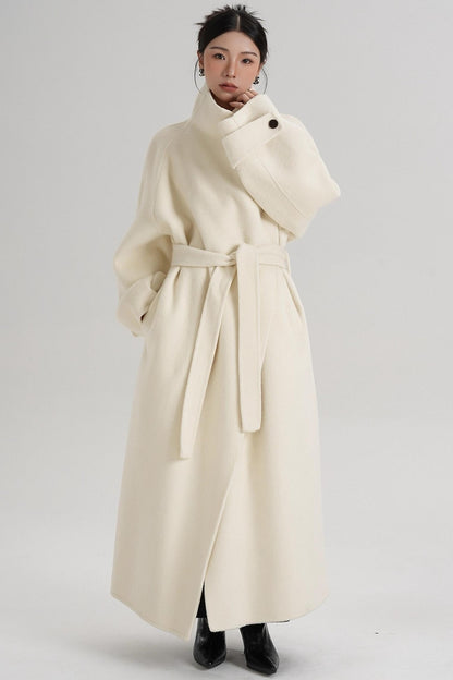 Luxurious Reversible Wool Coat