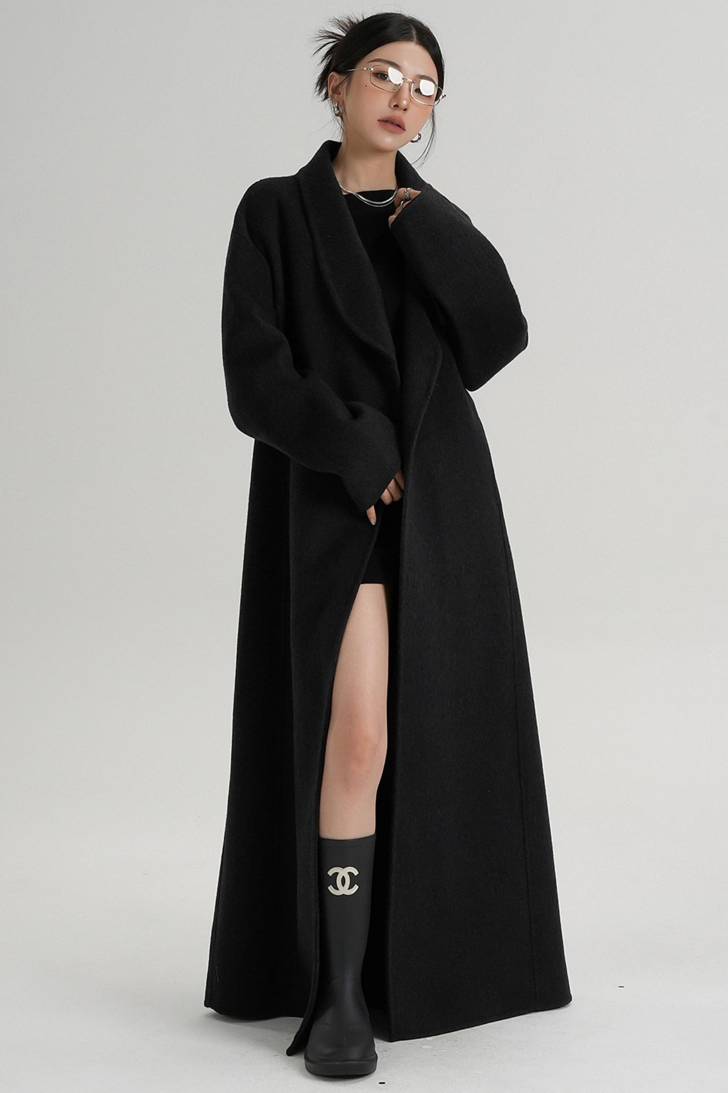 Temperament Woolen Coat